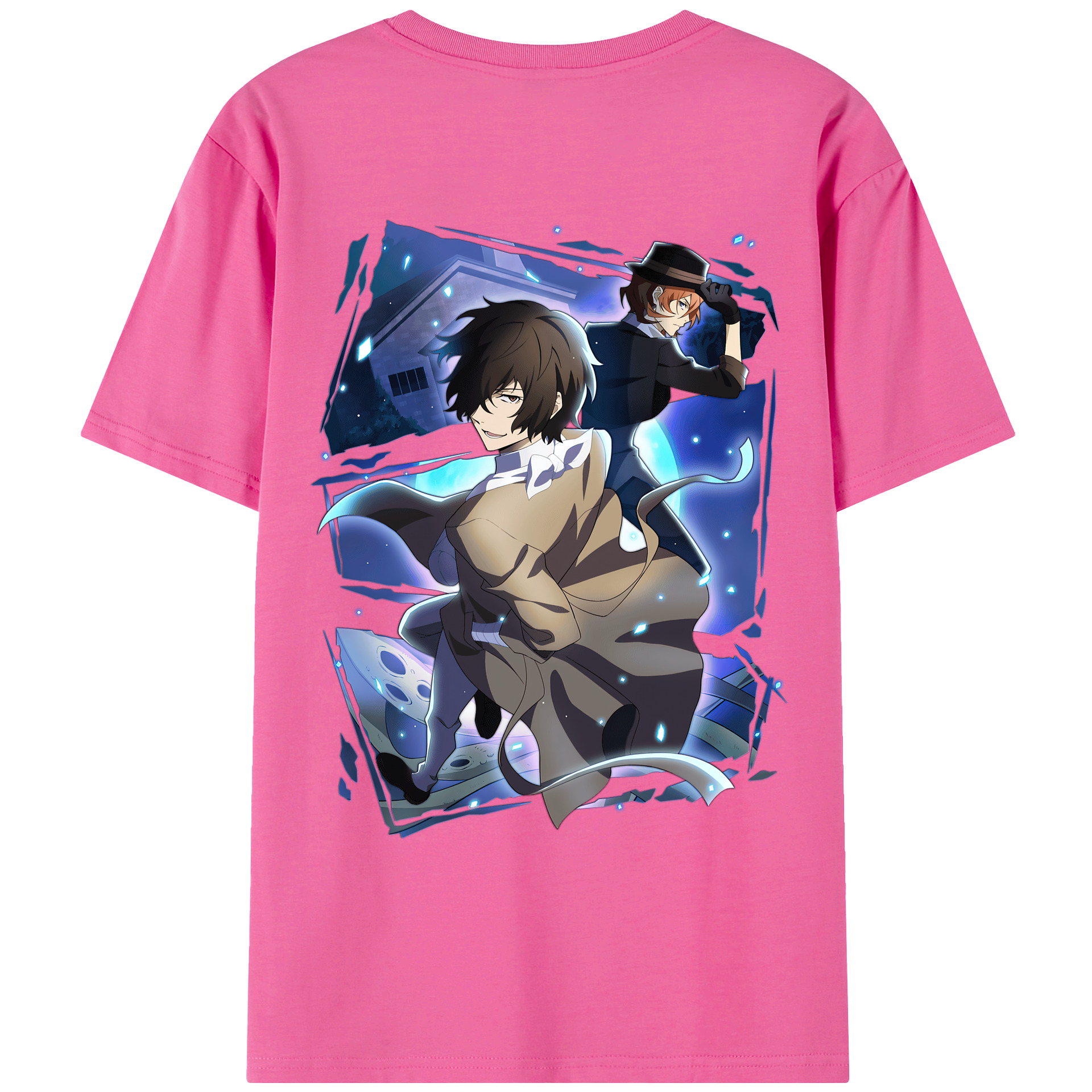 （画像用） 文豪ストレイドッグス Bungo Stray Dogs レディース半袖Tシャツ(バックプリント)